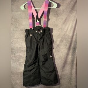 Gerry Weber Black Snow Pants with Pink Accents